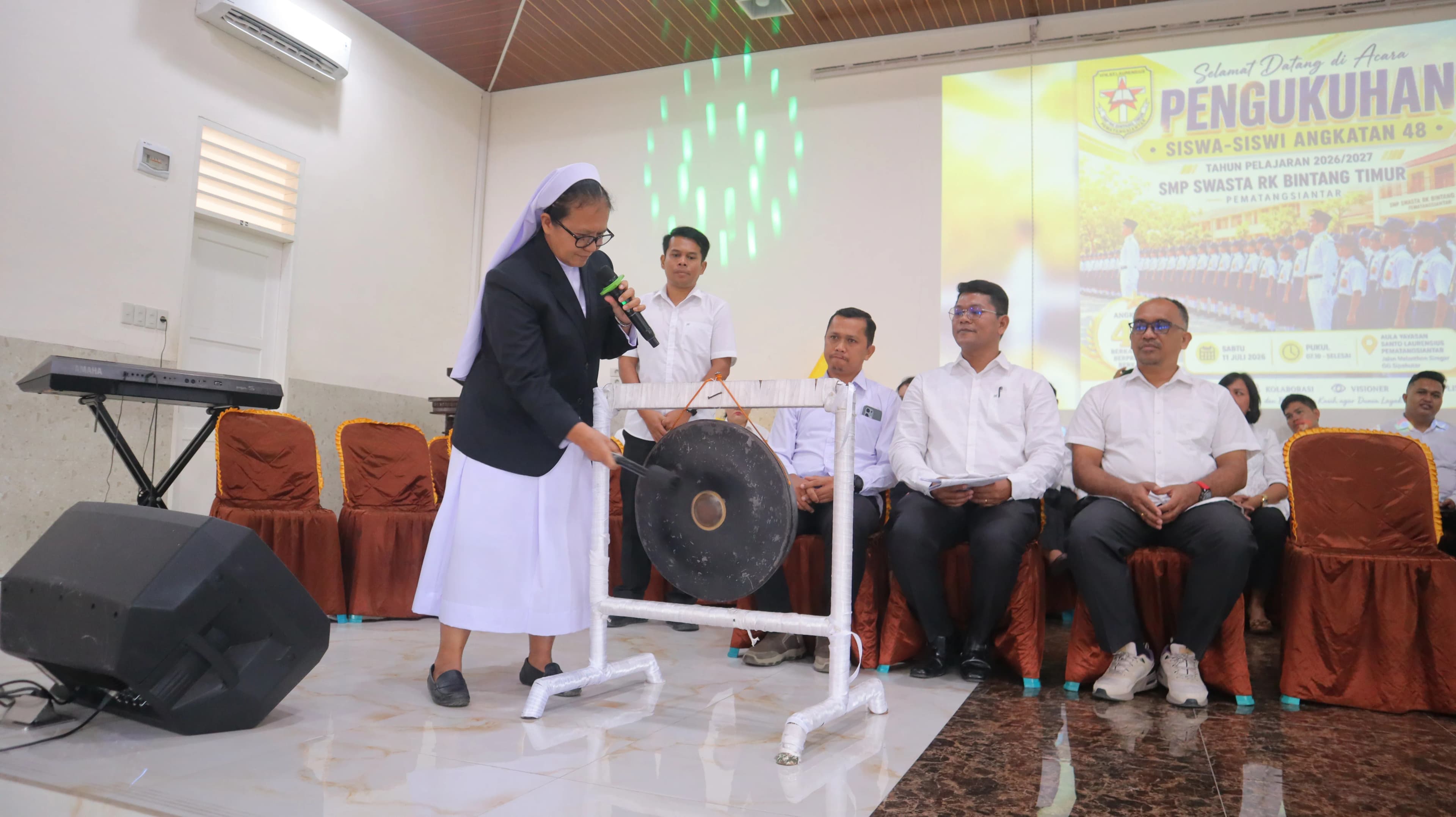 MPLS Hari Ketiga: Pengukuhan Peserta Didik Baru dan Penguatan Sinergi Sekolah, Orang Tua serta Kota Pematangsiantar.