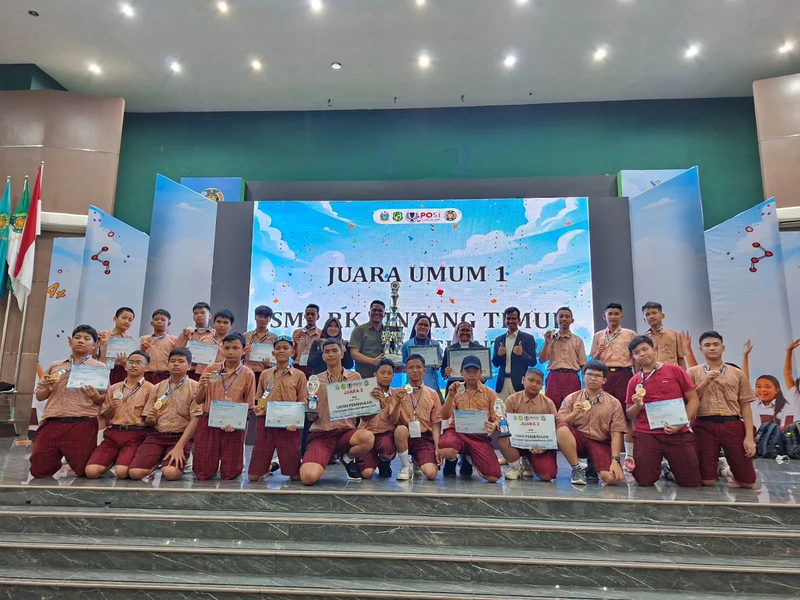 Juara Umum Olimpiade Sains Hardiknas Tingkat Provinsi Sumatera Utara 3