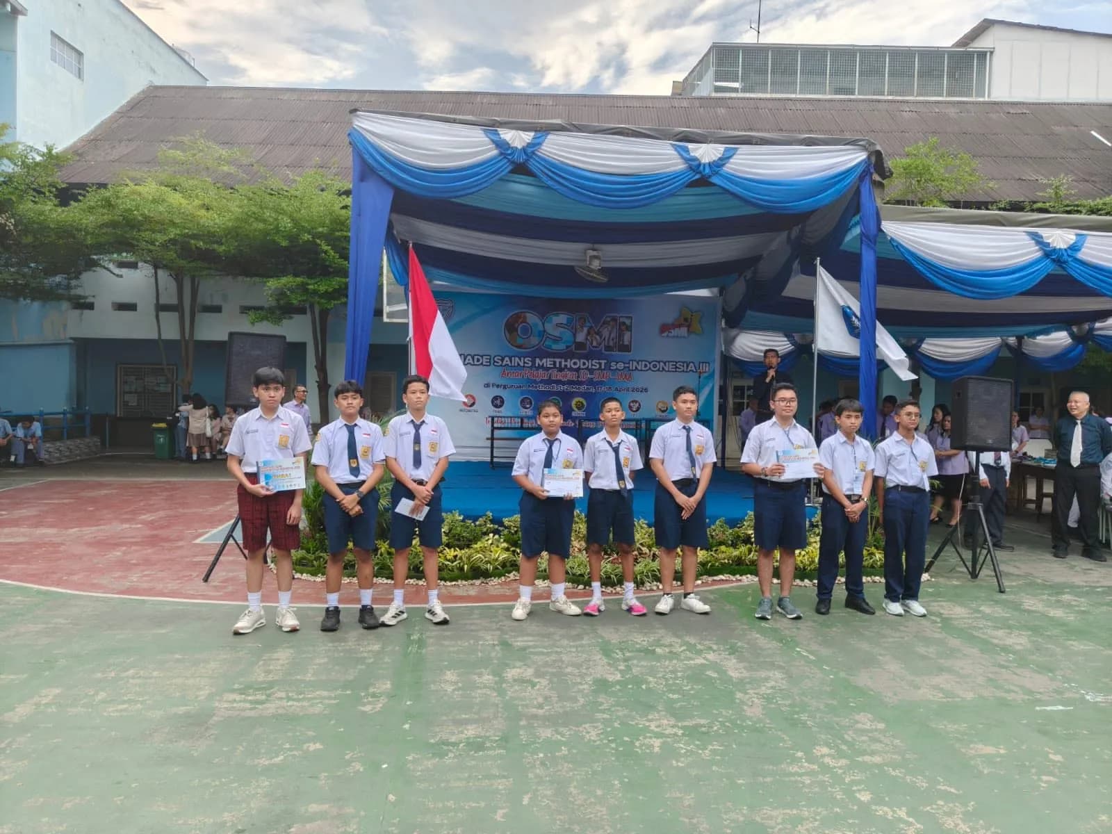  Prestasi pada Olimpiade Sains Methodist Se-Indonesia 2026 2