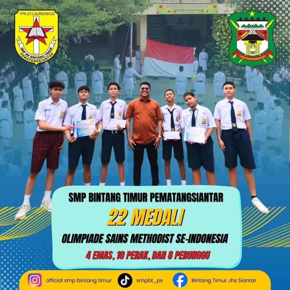 Prestasi pada Olimpiade Sains Methodist Se-Indonesia 2026