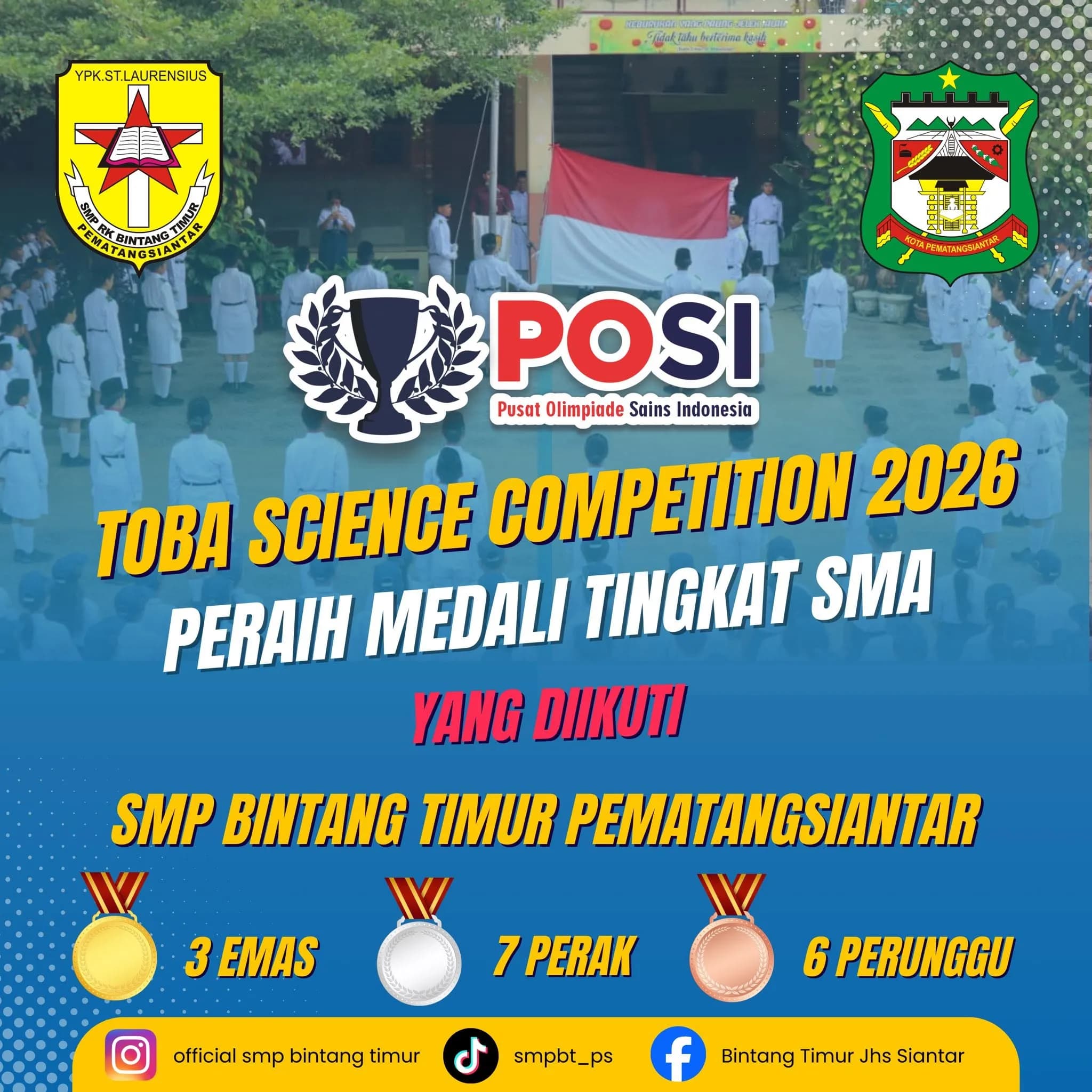 Prestasi Gemilang pada Toba Science Competition Tingkat SMA