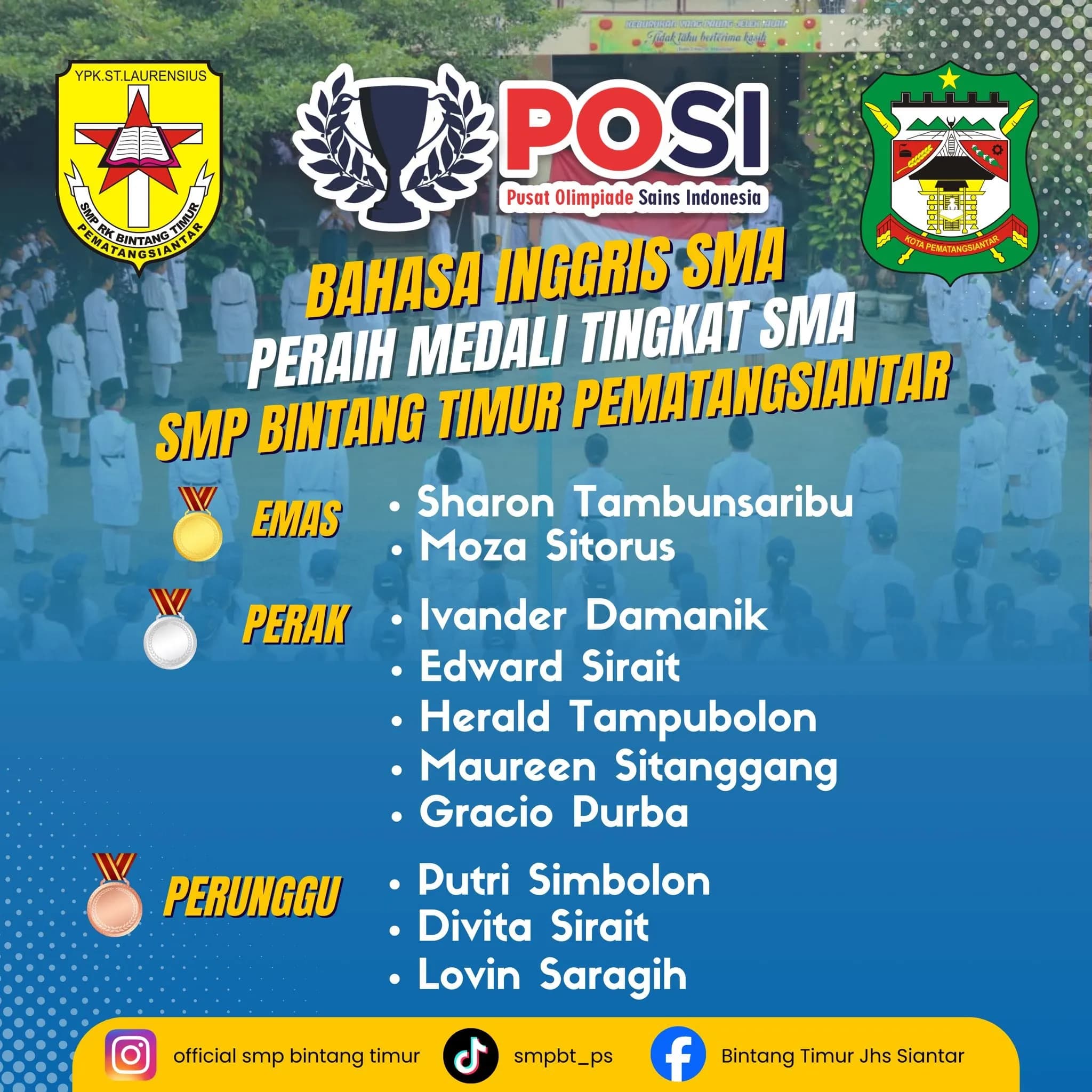 Prestasi Gemilang pada Toba Science Competition Tingkat SMA 2