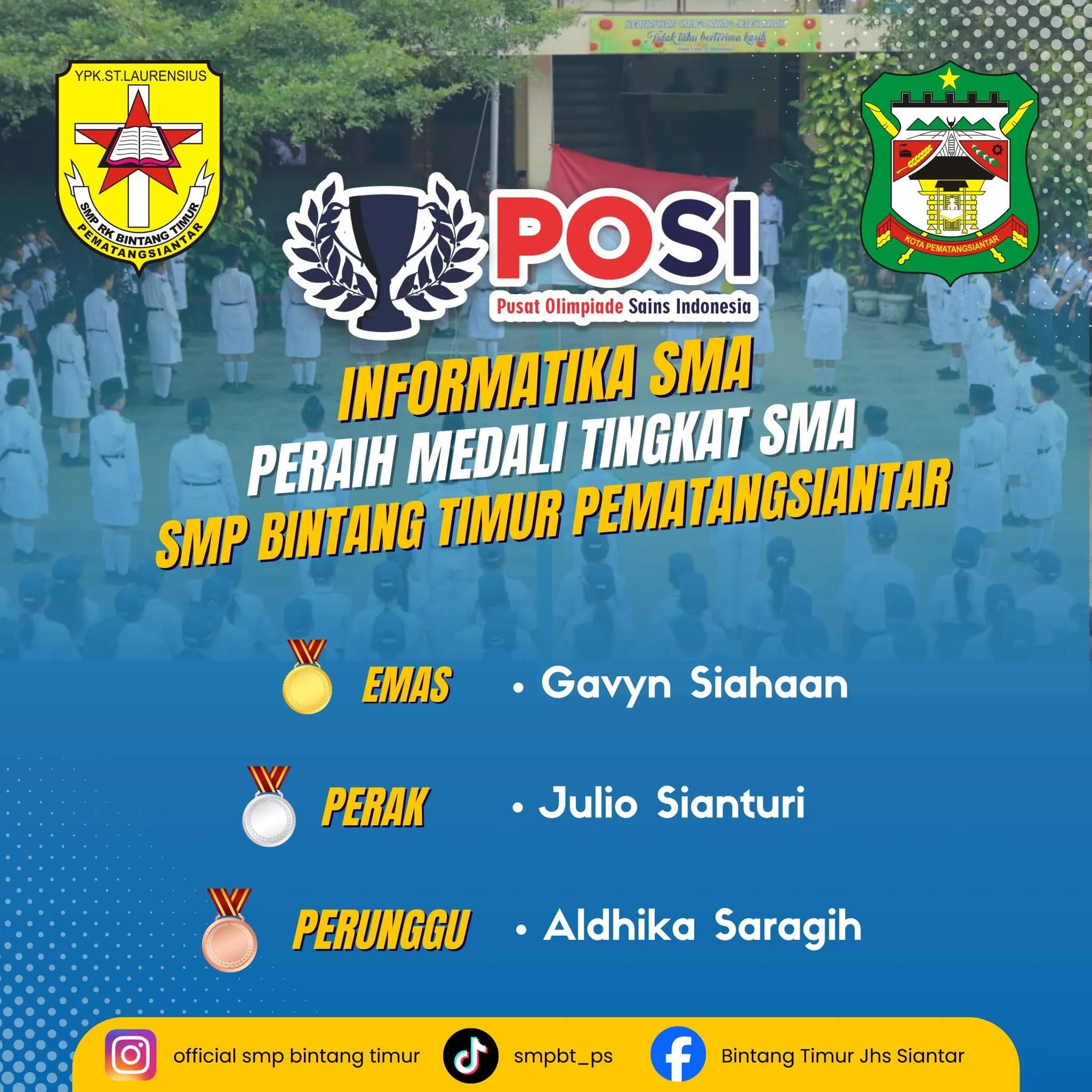 Prestasi Gemilang pada Toba Science Competition Tingkat SMA 4