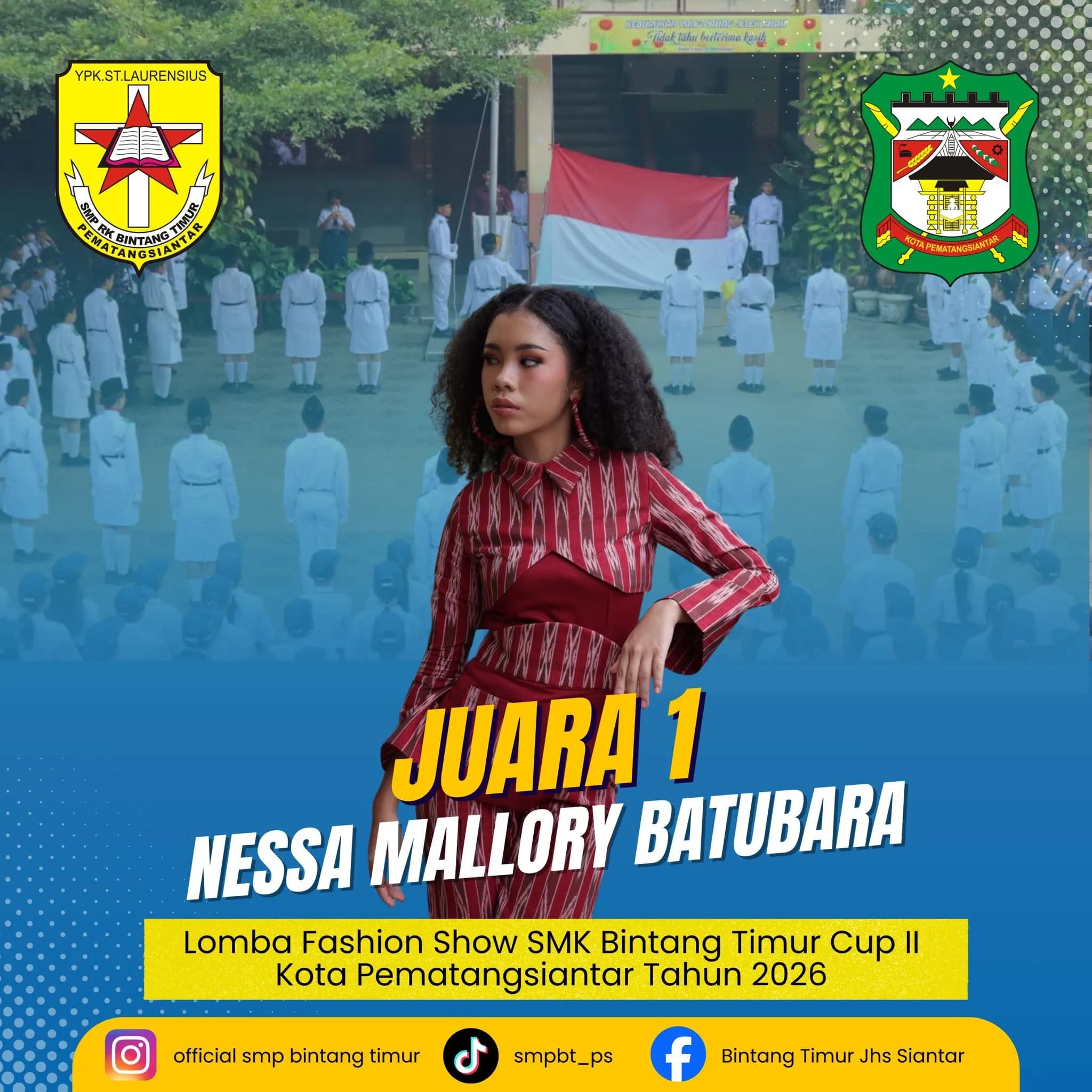 SMP RK Bintang Timur Pematangsiantar Raih Berbagai Prestasi pada SMK Bintang Timur Cup 3