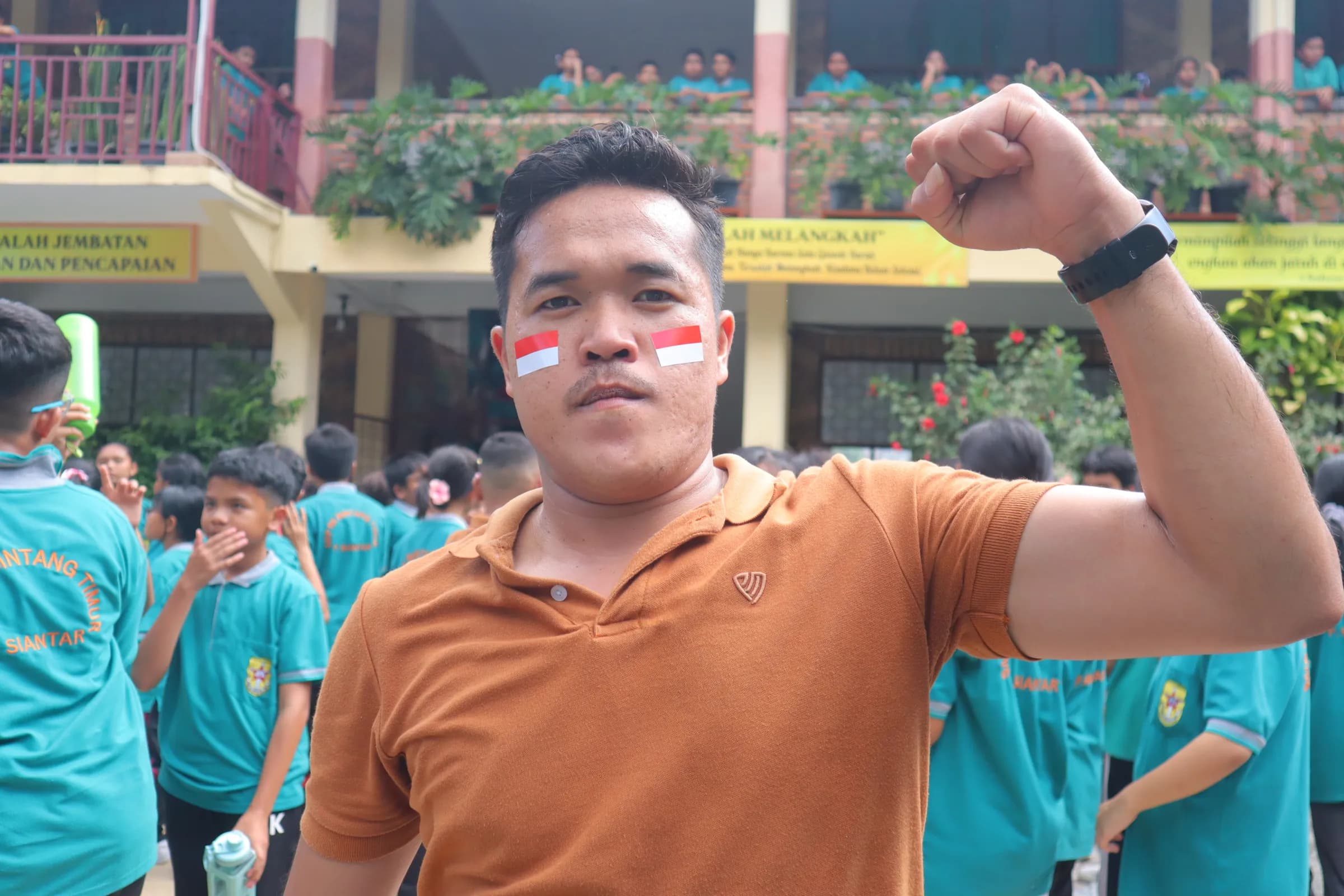 Semarak HUT ke-81 Kemerdekaan RI, SMP RK Bintang Timur Pematangsiantar Gelar Beragam Perlombaan 9